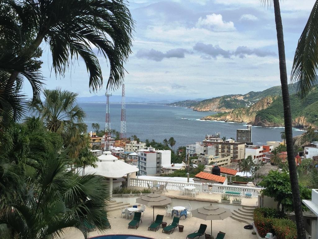 Villa Guitarron Gran Terraza Vista Espectacular 6 Huespedes Piscina Gigante Acapulco Exterior photo